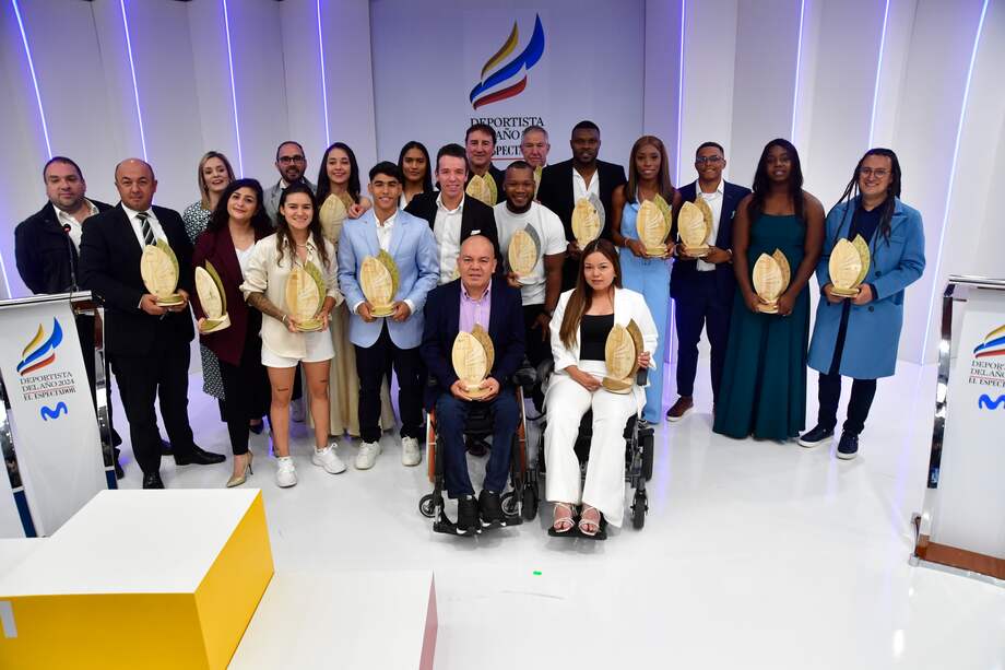 Este miércoles 11 de diciembre se realizó la ceremonia de premiación del Deportista del Año de El Espectador y Movistar 2024.