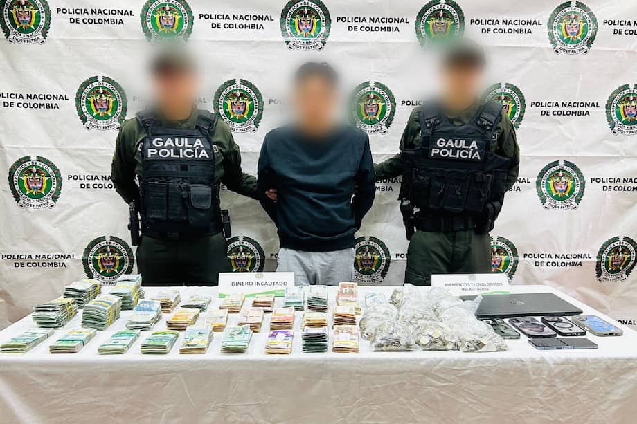 La captura de alias “Maracucho” fue realizada durante un operativo conjunto de la Policía y la Fiscalía en Los Mártires.