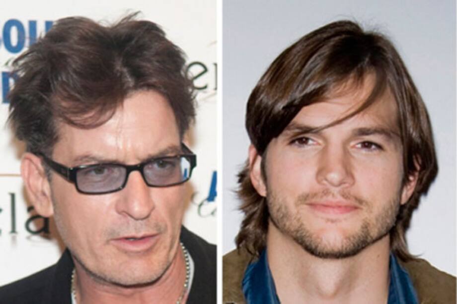 Charlie Sheen y Ashton Kutcher llegan a la TV latina