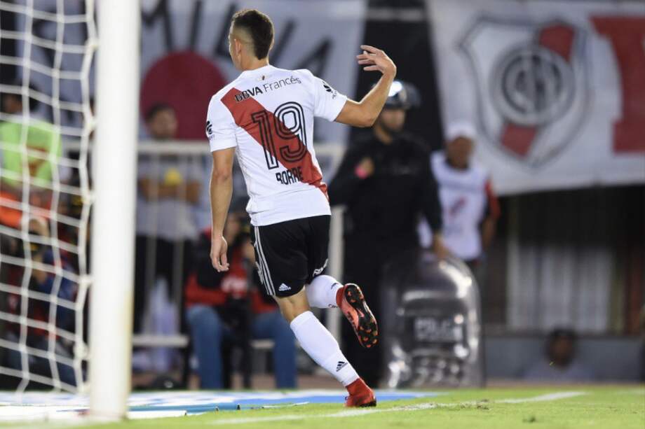 Borré completó cuatro tantos en la Superliga. / River Plate