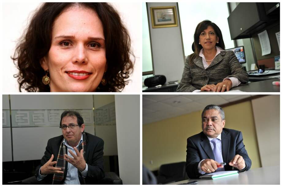 María Constanza García, nueva secretaria de Movilidad. / Alcaldía. Martha Lucía Zamora, sería secretaria General. Aldo Cadena, secretario de Salud. Jorge Rojas, secretario de Integración Social