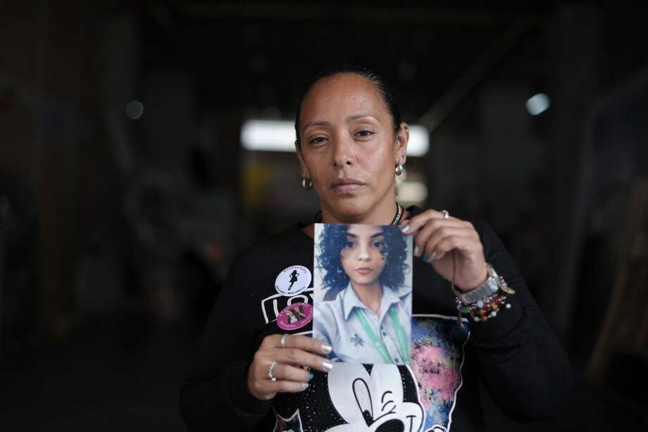 Luz Divina Cabarcas pide justicia por el femenicidio de su hija.Mauricio Alvarado - El Espectador