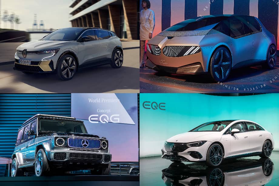 Mercedes Benz, BMW y Renault han sido las maras más protagonistas en los primeros días del Salón alemán IAA.