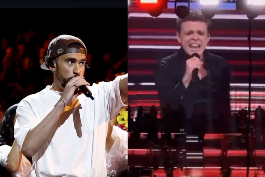 Bad Bunny es fanático de Luis Miguel: estuvo en su concierto con Kendall Jenner