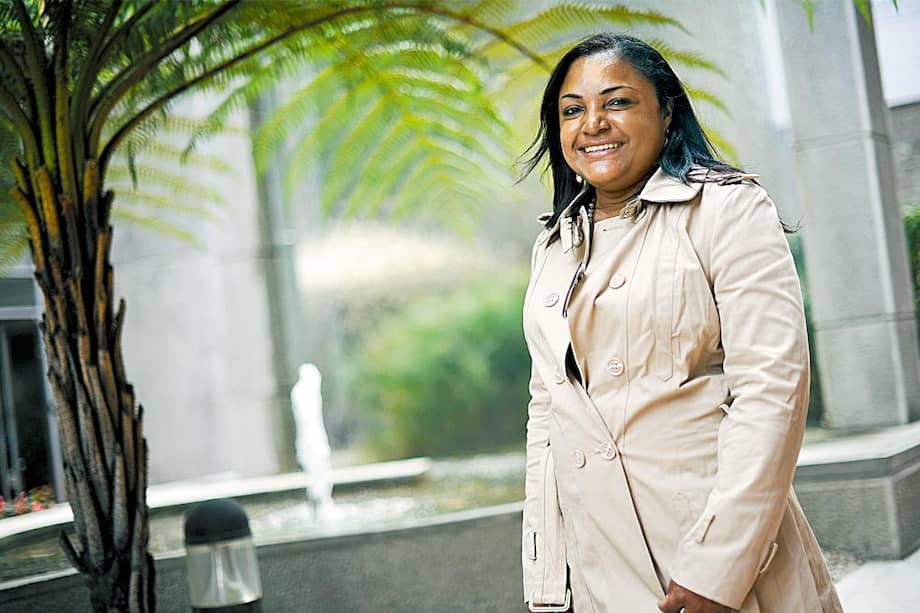 Ana Yolanda Palacios fué reconocida por su labor con el Premio Mujer Cafam 2013. / Archivo - El Espectador