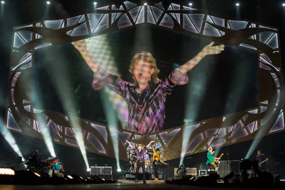 Rolling Stones en concierto. / AFP