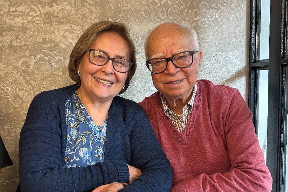 Se casaron el 12 de diciembre de 1970, en la iglesia de Santa Teresita, en Bogotá.
