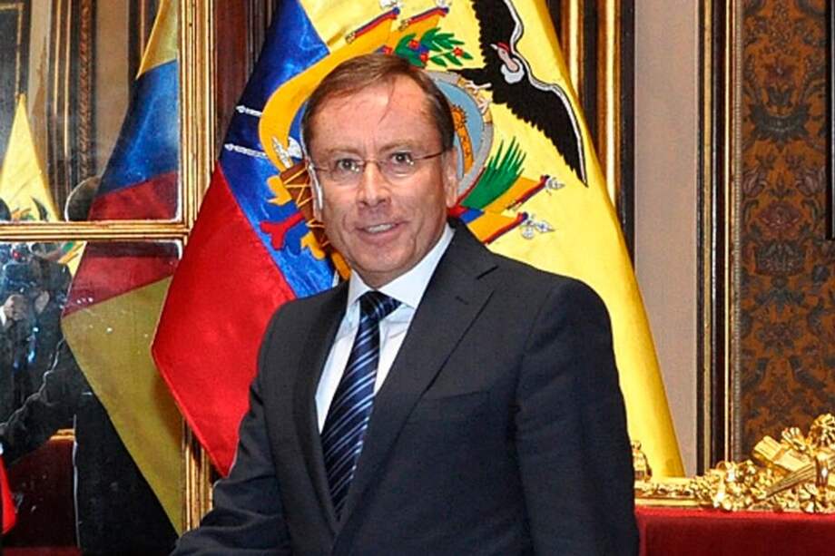 El embajador de Ecuador en Perú, Rodrigo Riofrío.
