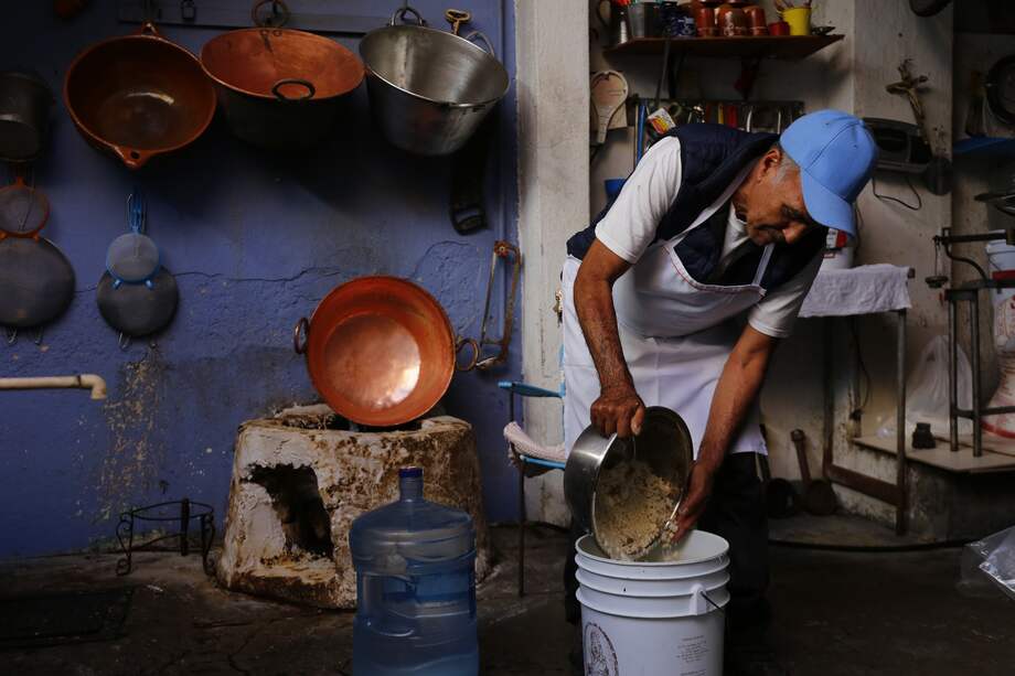 Bebida elaborada a base de maíz.