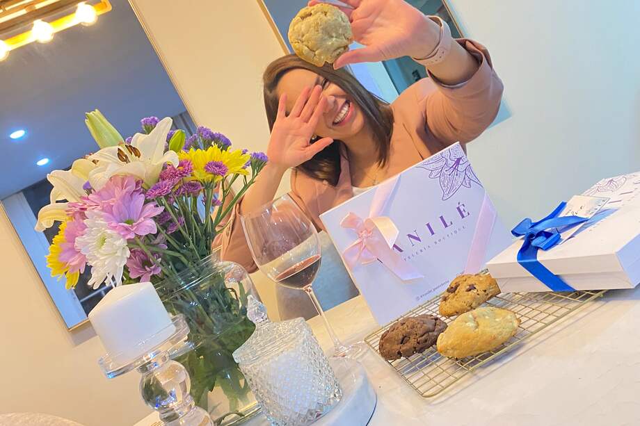 Ella es Sandra Comas, la emprendedora detrás de Vanilé.