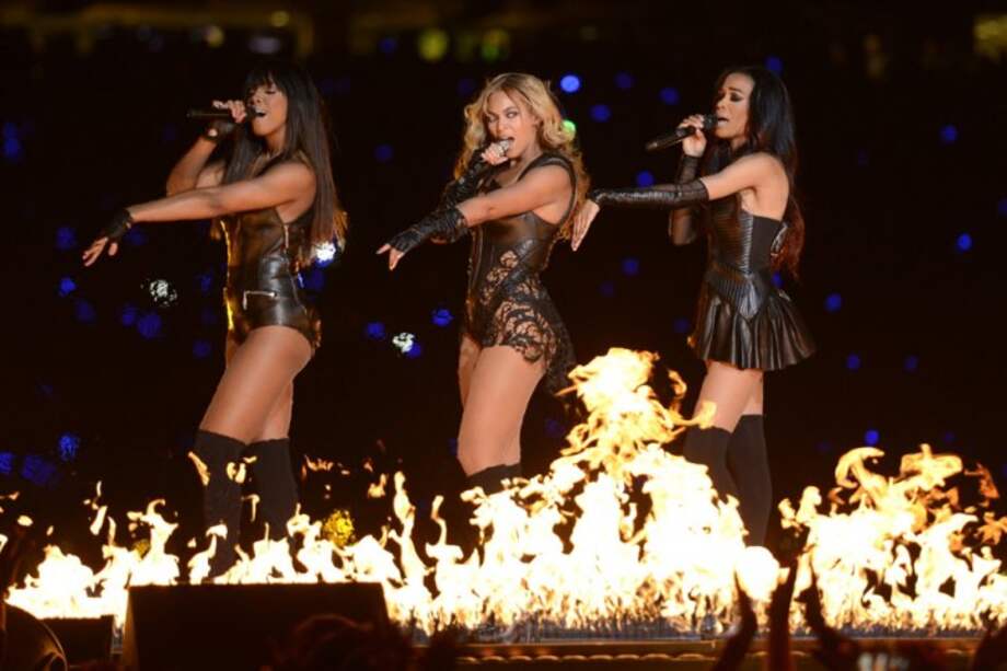 Destiny's Child en el Super Bowl 2013.