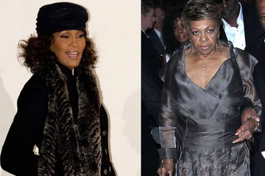 Whitney Houston y su madre, Cissy Houston.