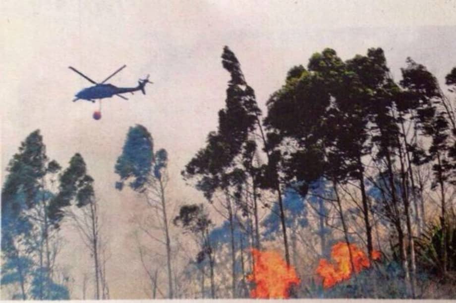 Foto tomada del Twitter de las Fuerzas Armadas del Ecuador