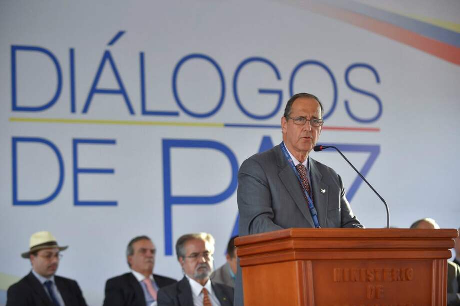 Juan Camilo Restrepo, jefe negociador del Gobierno.
