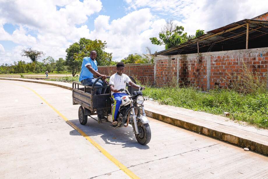 Esta semana fueron entregadas tres obras en Chocó.
