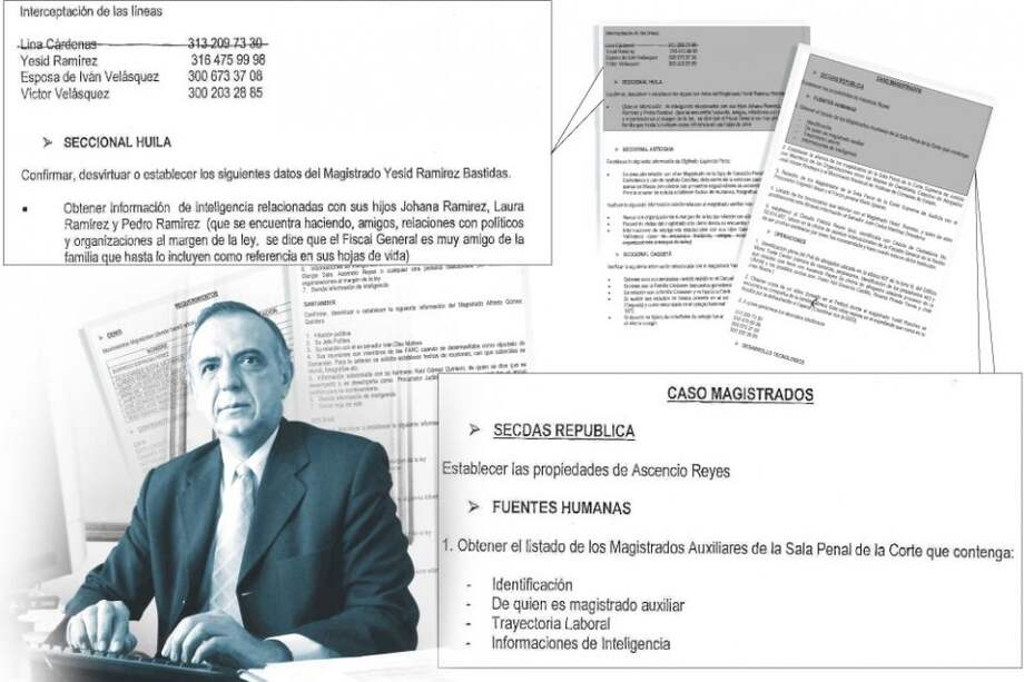 La prueba reina de las chuzadas a la Corte