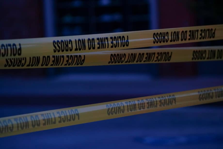 Imagen de referencia de una escena del crimen en Estados Unidos.