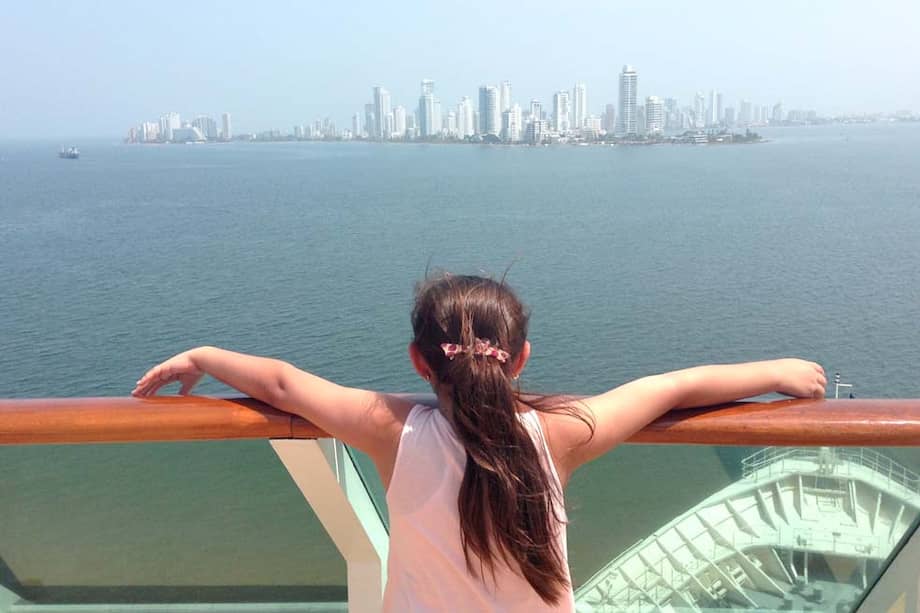 Cartagena vista desde el crucero ‘Monarch’. / Mariana Padilla Serrano
