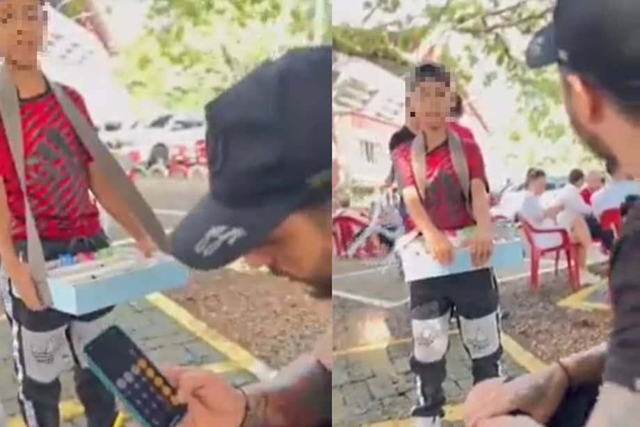 El menor de 11 años fue autorizado por su mamá para participar en la realización de este video.