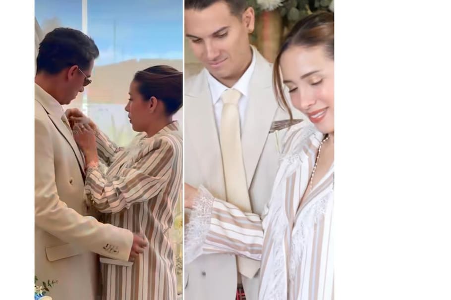 Pipe Bueno y Luisa Fernanda W comparten emotiva ceremonia religiosa “Fue algo muy pequeño”