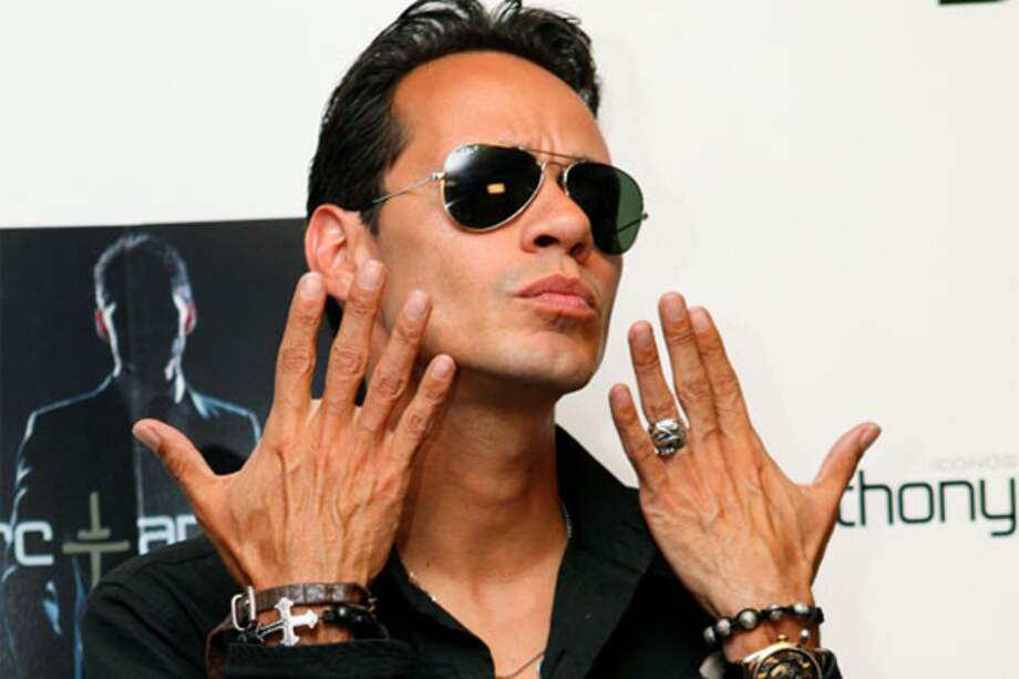 El cantante Marc Anthony.