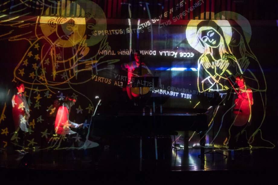 La agrupación Le Balcon interpretó el “Cuarteto para el fin de los tiempos”, una obra emblemática de Olivier Messiaen. / Gabriel Rojas ©Banco de la República