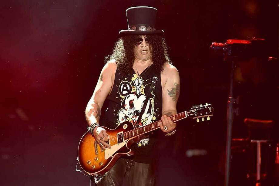 Slash gano el Grammy y es miembro actual del Salón de la Fama del Rock and Roll. / Archivo AFP