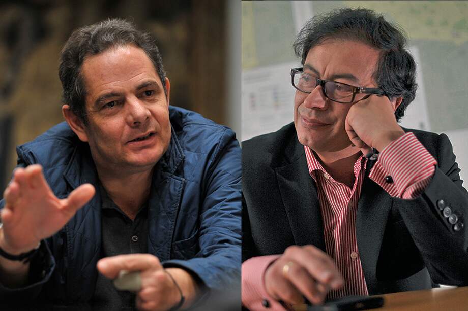 Rifirrafe entre Germán Vargas Lleras y Gustavo Petro por debate de la reforma a la salud
