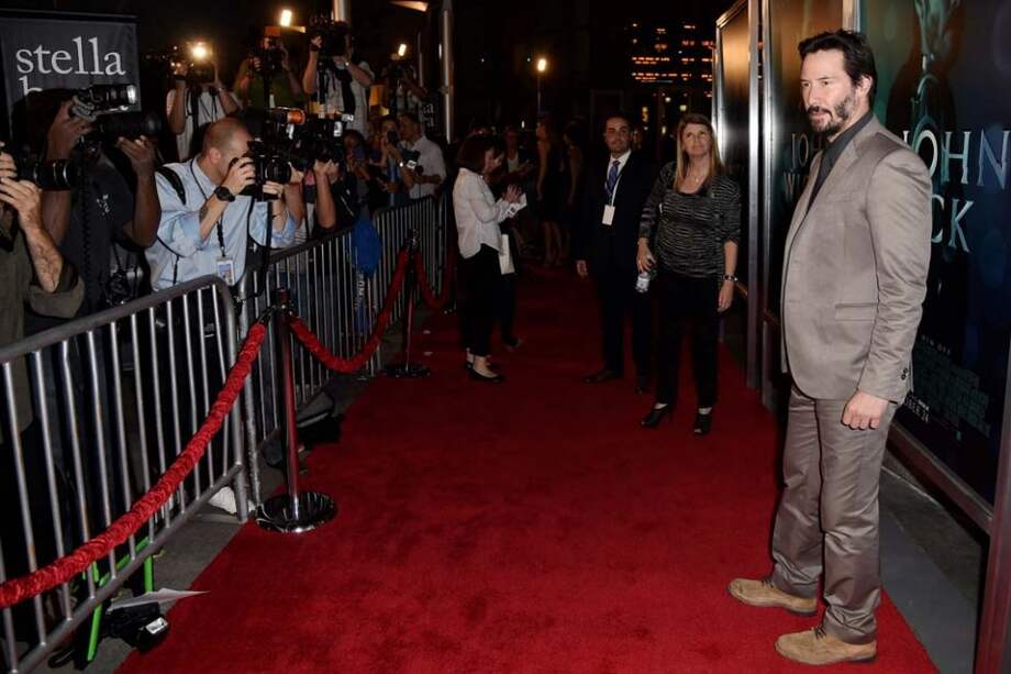 El actor Keanu Reeves.