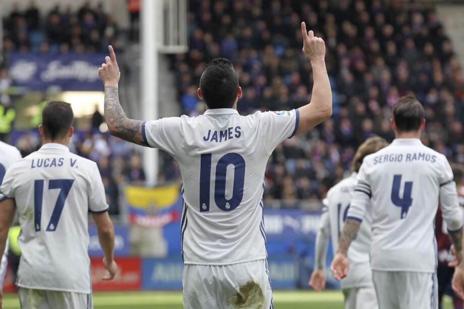 James espera ser titular este martes ante Nápoles por Champions. / EFE