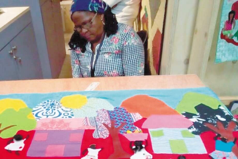 Algunas lideresas de las tejedoras de Mampuján han recibido amenazas en estos días de pandemia. / Óscar Cardozo- Cortesía