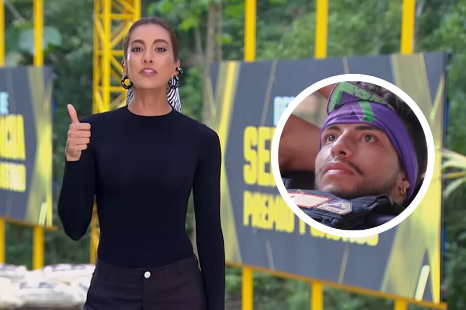 La presentadora de El Desafío XX, Andrea Serna, tuvo la oportunidad de conversar con Juan y aprovechó para hacerle una curiosa petición.