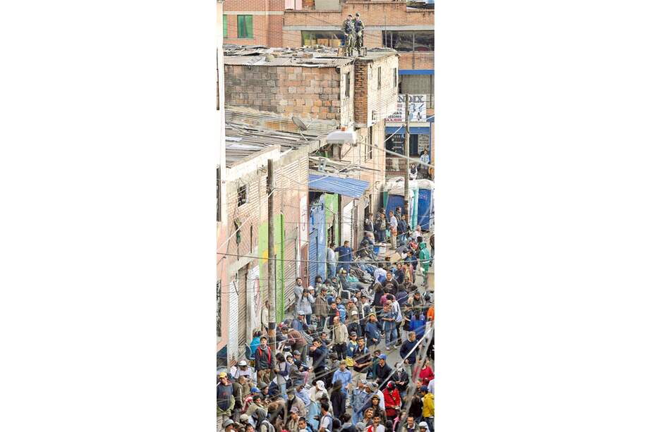 El Bronx es uno de los mayores expendios de drogas en Bogotá. Está ubicado en la carrera 15 bis entre las calles 9ª y 10ª. / Óscar Pérez