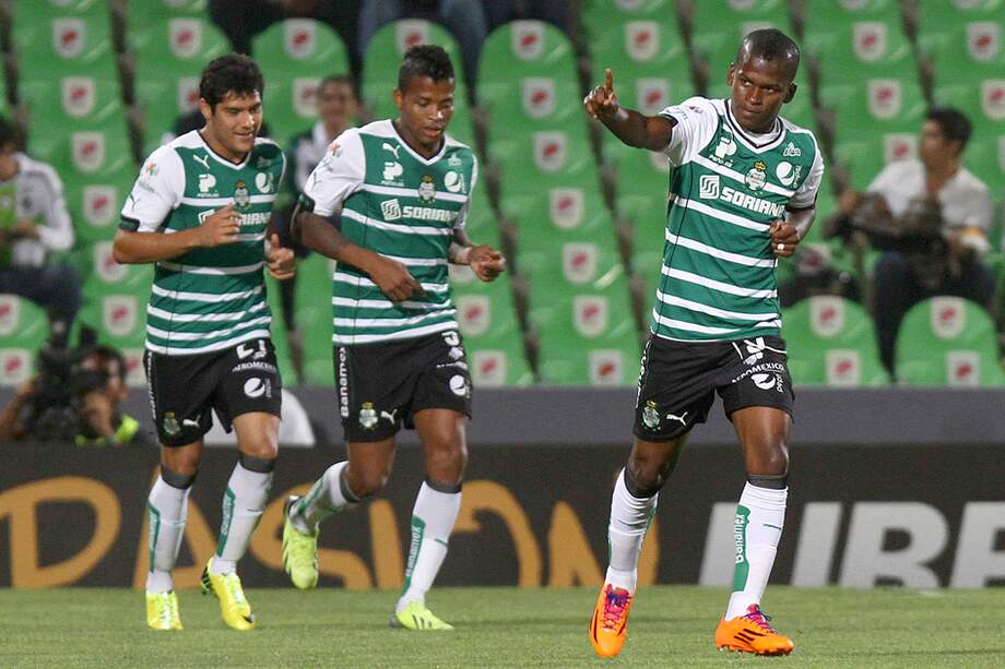 Con cuota colombiana, Santos Laguna goleó a Peñarol en la Libertadores