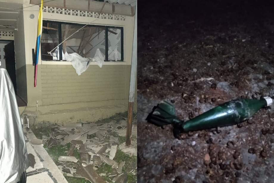 Primeras imágenes de los ataques militares perpetrados en la madrugada de este 27 de enero de 2022. / Cortesía