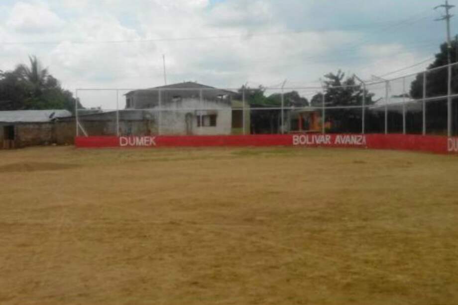 Campo deportivo de San Cayetano / Foto tomada de El Universal