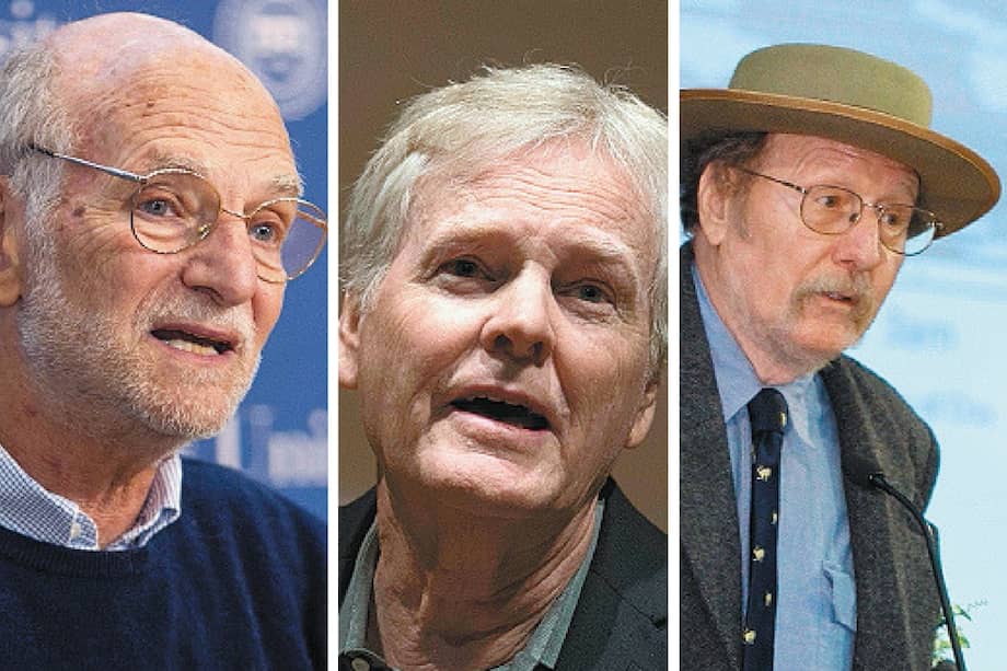 Michael Rosbash. / Michael W. Young. / Jeffrey C. Hall.