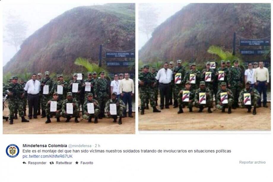 Mindefensa denuncia montaje a favor de campaña de Óscar Iván Zuluaga