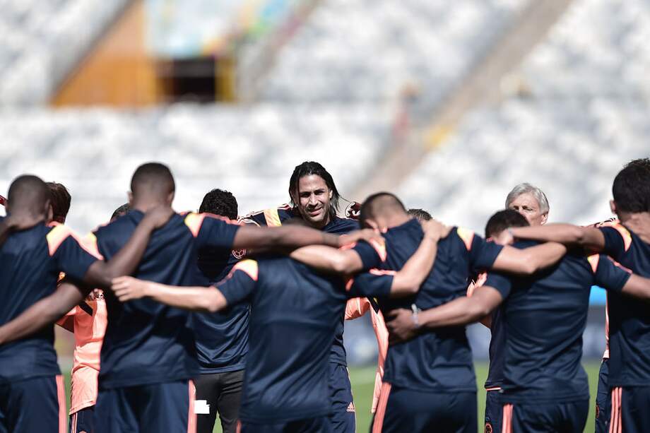 Mario Alberto Yepes es el capitán de la selección de Colombia, que hoy enfrentará a Costa de Marfil en su segunda salida en el Mundial de Brasil 2014. / AFP