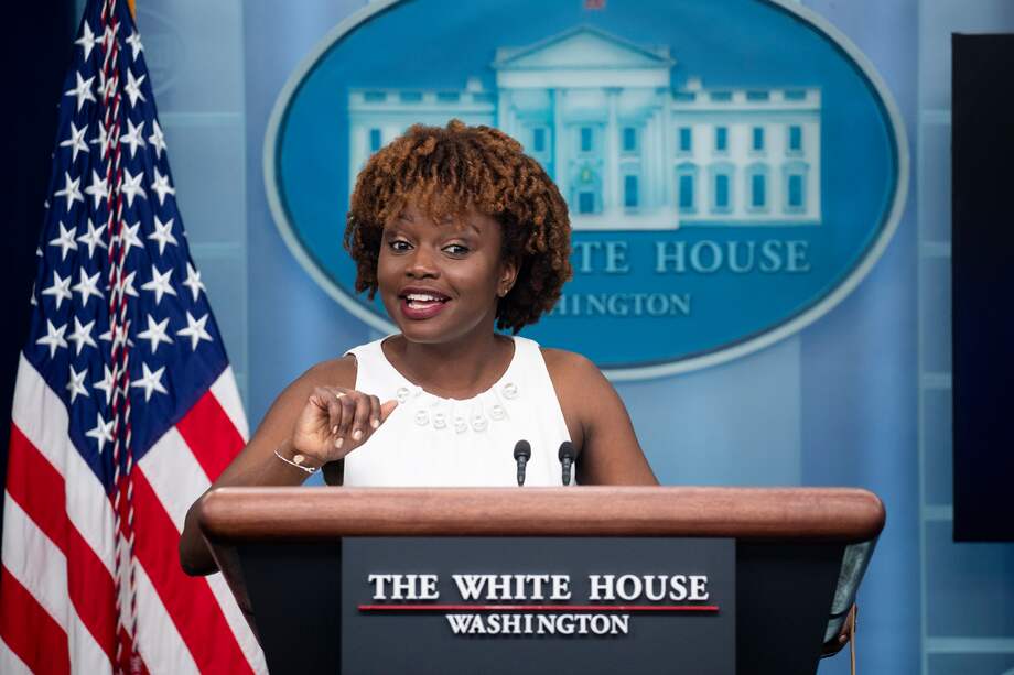 Karine Jean-Pierre es la nueva secretaria de prensa de la Casa Blanca.