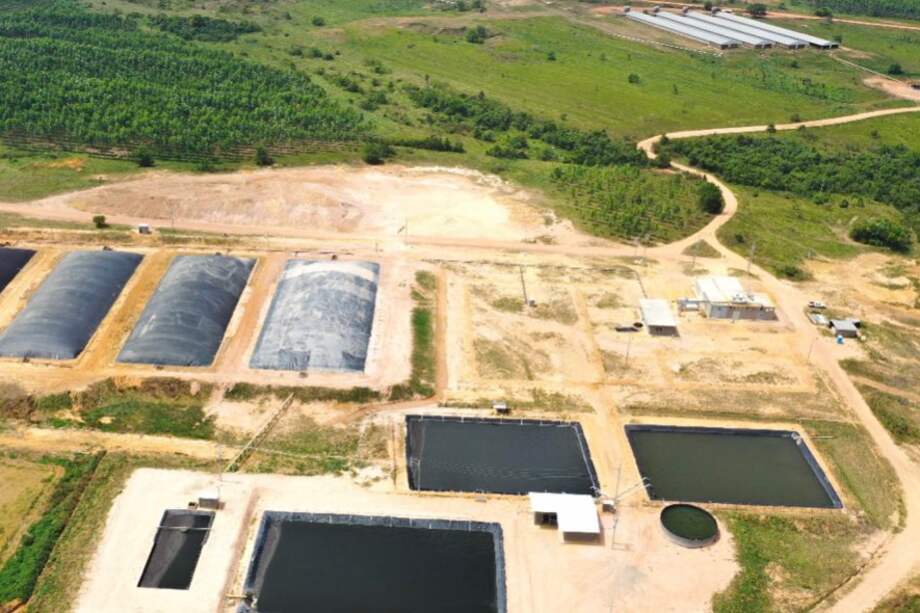 Según el gobierno, la planta atiende a los principios de la economía circular.