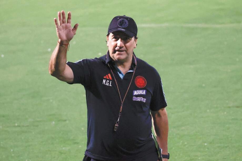 Néstor Lorenzo, entrenador de la selección de Colombia, llegó en 2022 y ya va a alcanzar la doble docena de partidos con el equipo. / EFE