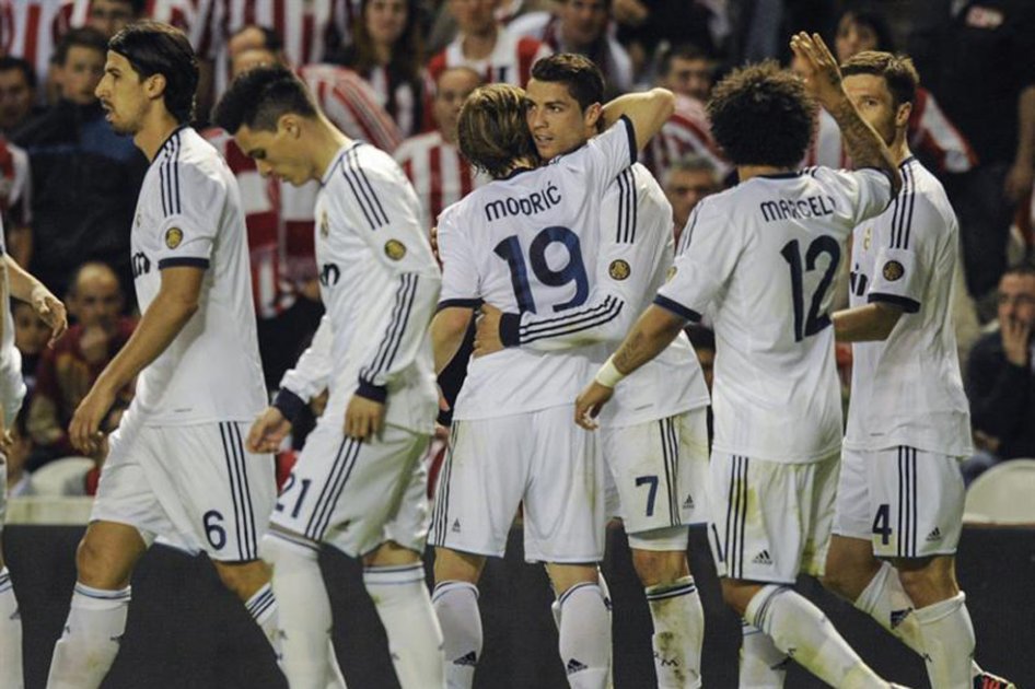 Real Madrid goleó al Athletic de Bilbao y afianzó el segundo lugar | EL ...