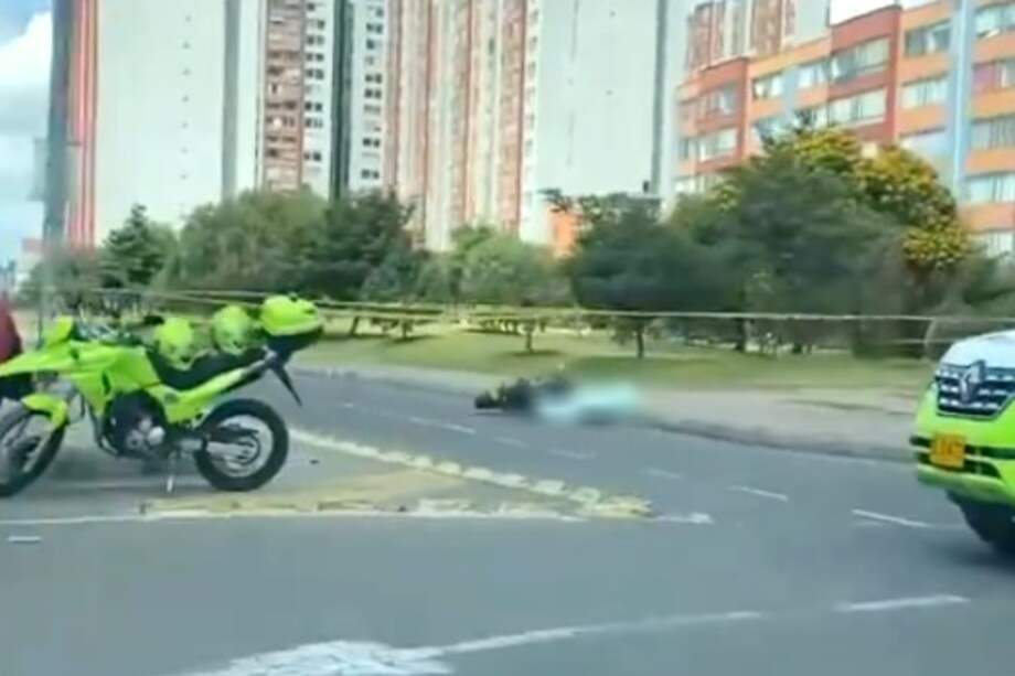 Escena de muerte de un presunto ladrón en el barrio Castilla.