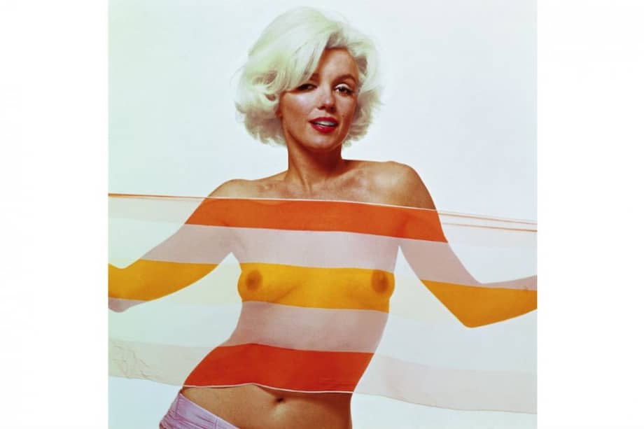 Una de las fotografías que será subastada de Marilyn Monroe. / EFE