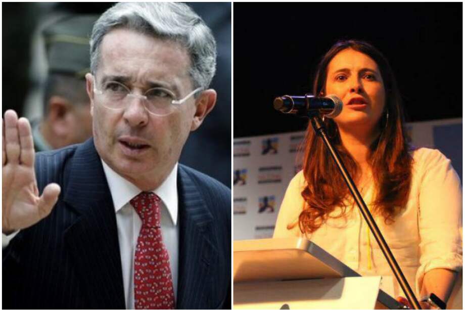 Los senadores Álvaro Uribe y Paloma Valencia radican por segunda vez esta iniciativa que busca reformar la Jurisdicción Especial para la Paz. / Archivo Particular / Tomada de Facebook