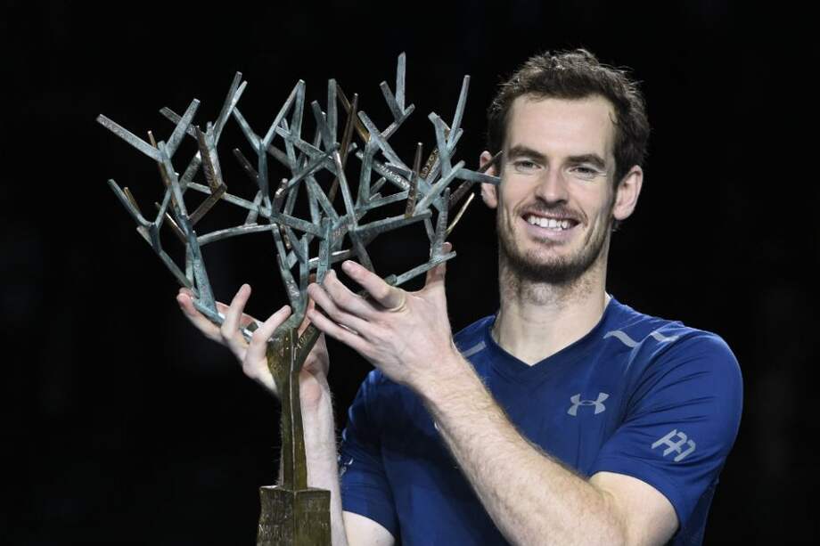 Murray contará ahora con 405 puntos de ventaja sobre Djokovic en la clasificación. Foto: AFP
