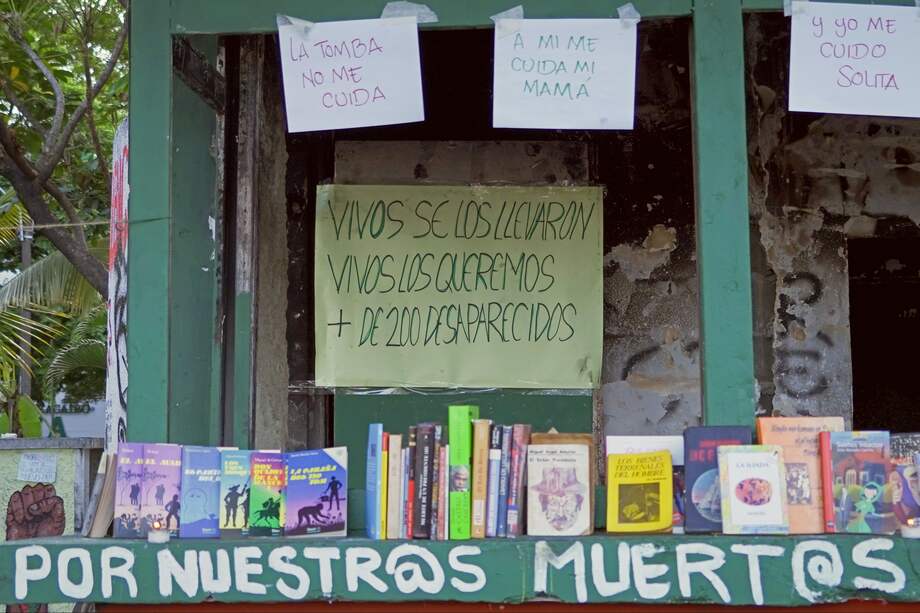 El monumento fue construido en Puerto Resistencia.