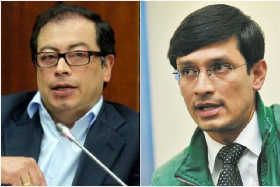 Gustavo Petro y Camilo Romero coincidieron en el Congreso entre 2014 y 2018.