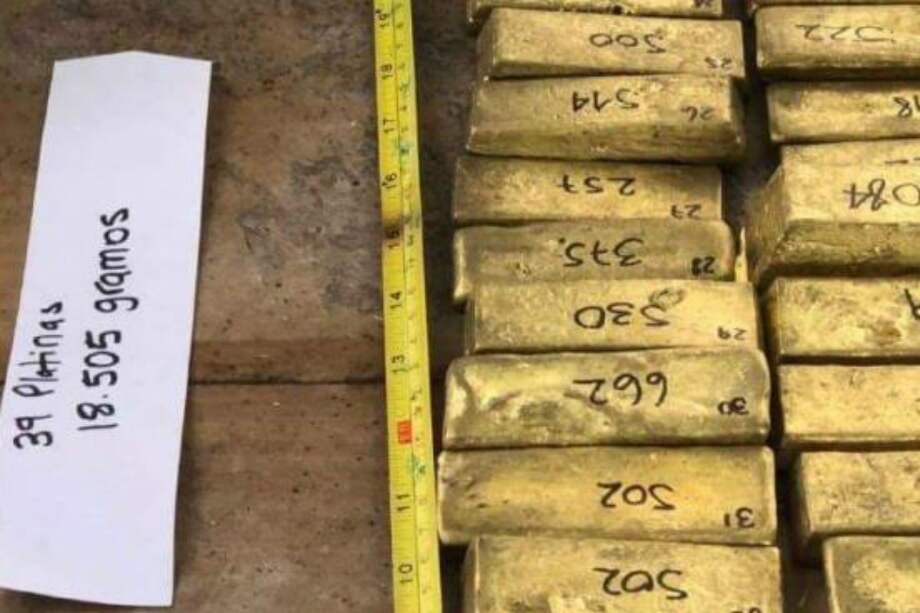 Gran parte del oro lo incluyó la exguerrilla en los inventarios que entregó a Naciones Unidas tras su desmovilización en 2017.